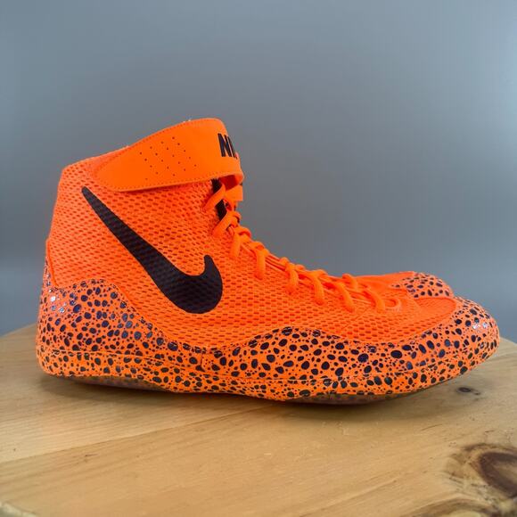 Nike Inflict SE OLY 'Safari' Men's Size 14 Wrestling Shoes Orange